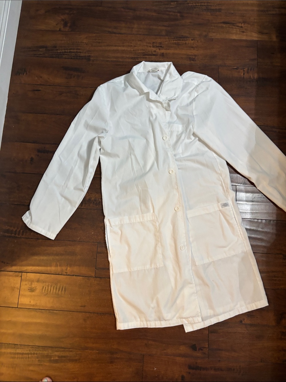 Dickies Classic Women's White Lab Coat Jacket